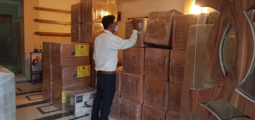 Moving Company in Delhi - Professional Packers and Movers Work Photo