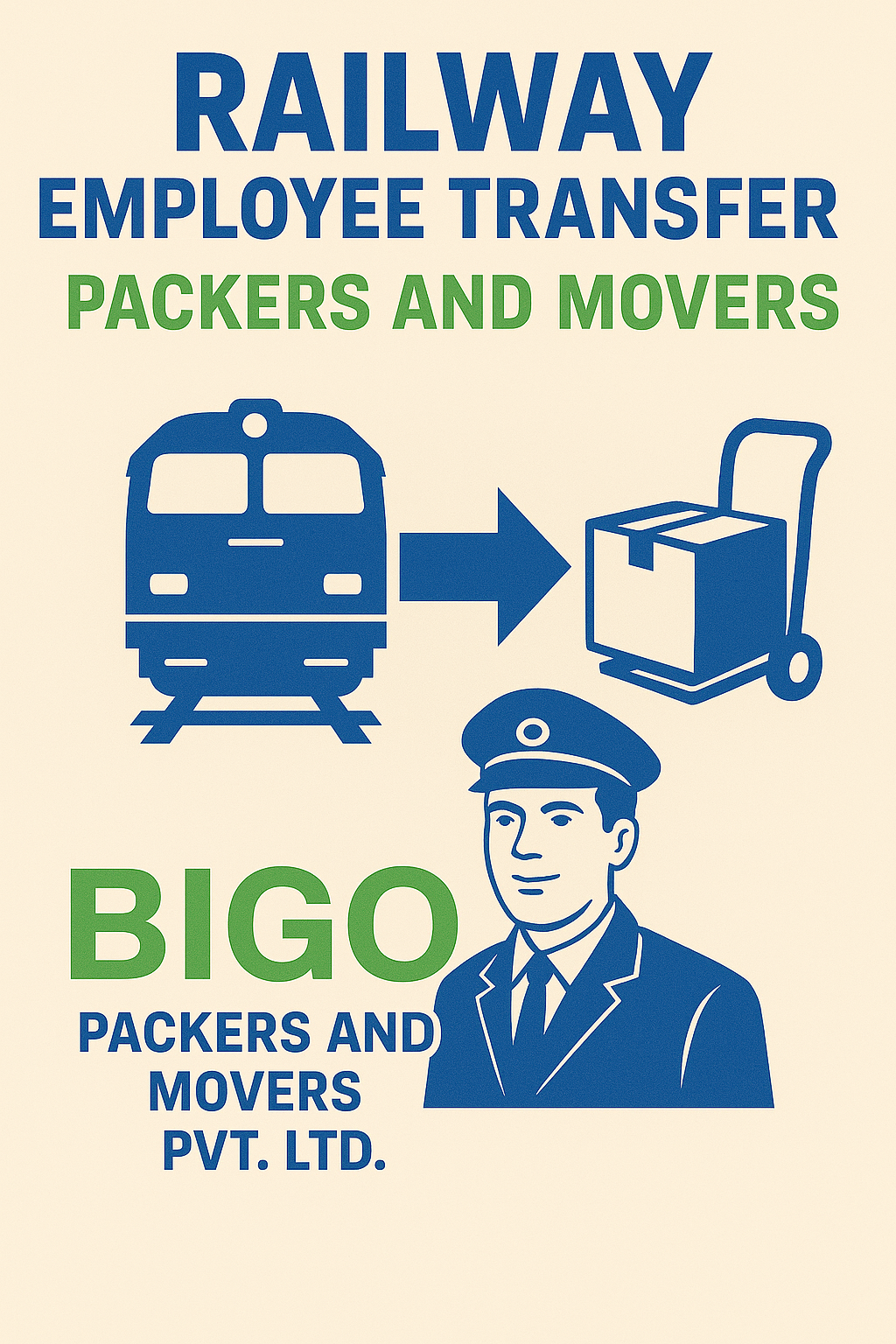 Railway Employee Transfer Packers and Movers – Bigo Packers and Movers Pvt. Ltd.