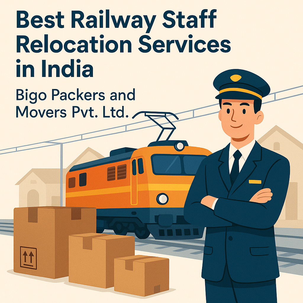 Railway Staff Relocation Services in India - Bigo Packers and Movers Pvt. Ltd.